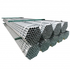 Hot Dip Round Pipe Construction Building Materials Galvanized Steel Pipe
