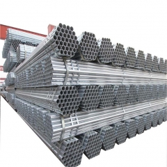 Hot Dip Round Pipe Construction Building Materials Galvanized Steel Pipe