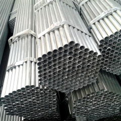 Factory Wholesale Round Section Carbon Steel Galvanized Pipe