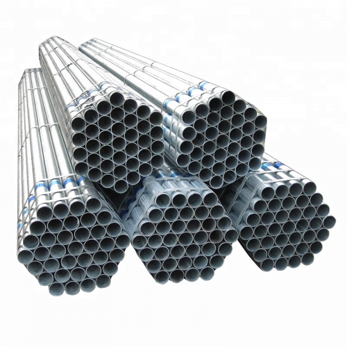 Hot Dip Galvanized Round Steel Pipe For Construction