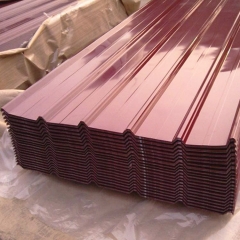 High Quality and Cheap Color Corrugated Coated Galvanized Metal Steel Sheet for Roof Material