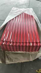 Low Price Corrugated Steel Roofing Sheet RAL Color Coated