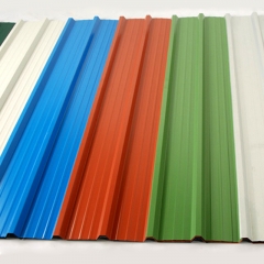 Building Materials China Zinc Coated Colorful Roofing Steel Corrugated Sheet