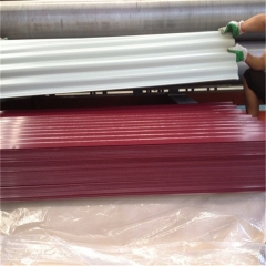 Cold Rolled Technique Prepainted Galvanized Corrugated Steel Roofing Sheet