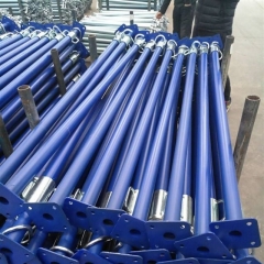 Adjustable construction steel scaffolding prop