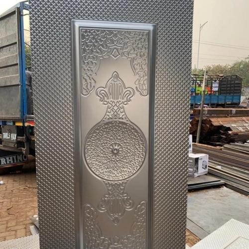 Decorative Metal Stamped Cold Rolled Steel Sheet Doors Panels