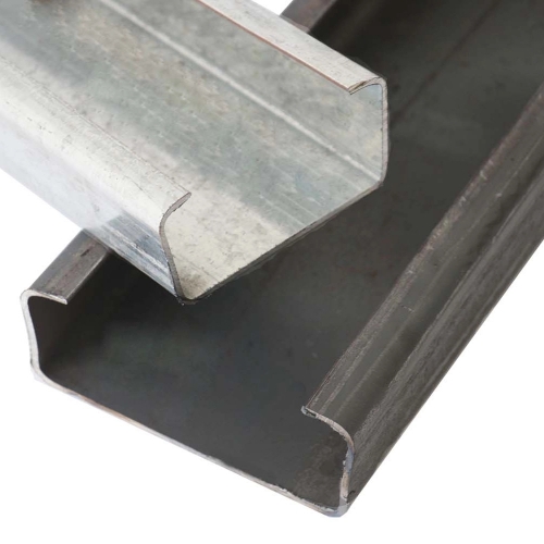 Hot Sale Standard Size Galvanized Structural Steel C Channel Purlins