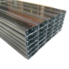 Tianjin Shengteng Hot Dip Galvanized C Steel Profile C Channel For Construction Project