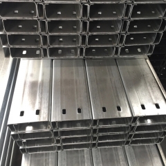 Manufacturer Custom Zinc Galvanized Steel High Quality C Channel