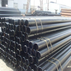 Manufacturers sell carbon black seamless steel pipes