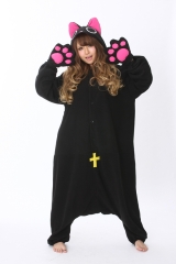 Nyanpire Kigurumi Animal Black Cat Costume