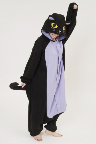 Midnight Cat Kigurumi Onesies