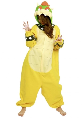 New Super Mario Brothers Bowser Kigurumi Costumes