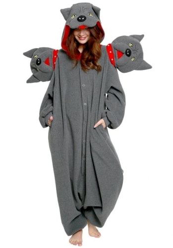 Cerberus Kigurumi Animal Onesies Costumes