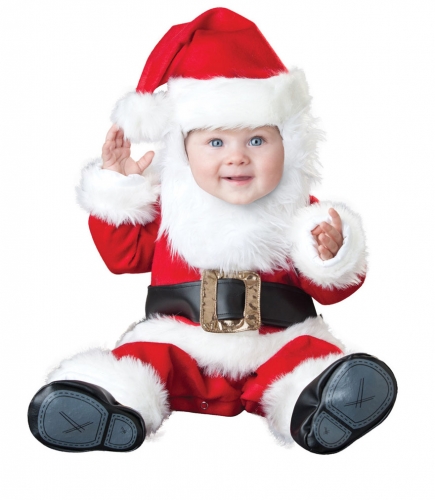 Christmas Santa Claus Baby Romper Costumes
