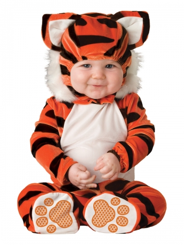 Leopard, Tiger, And Lion Toddler Romper Costumes