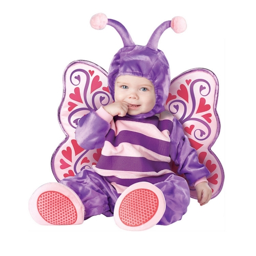 Purple Butterfly Baby Romper Costumes
