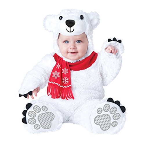 White Polar Bears And Brown Bears Baby Romper Costumes