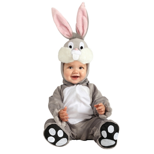 Gray Rabbit Baby Romper Onesies Costumes