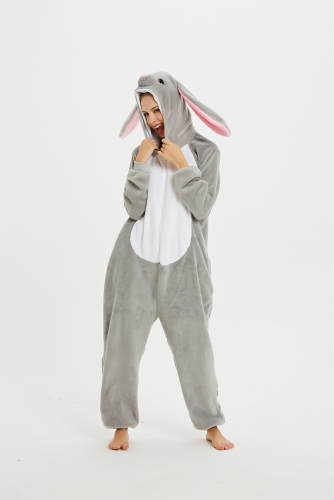 Kigurumi Hoodlum Rabbit Onesies Pajama