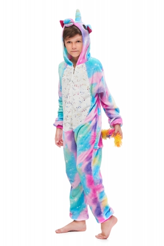 Unicorn Gilding Kigurumi Onesies Pajama for Children