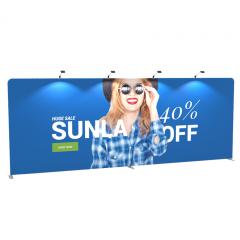 20FT/590CM(W) Straight Tension Fabric Display