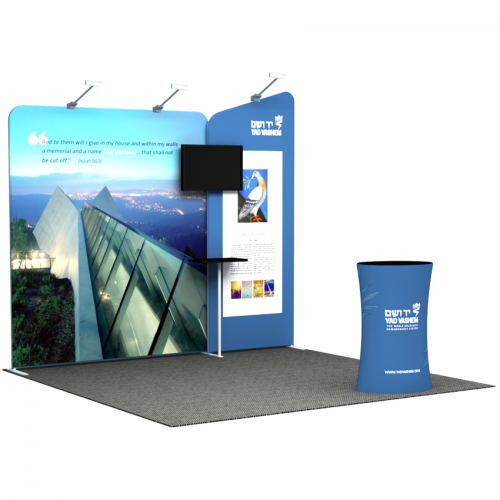 10FT / 3X3 Portable Exhibition Booth P4-33