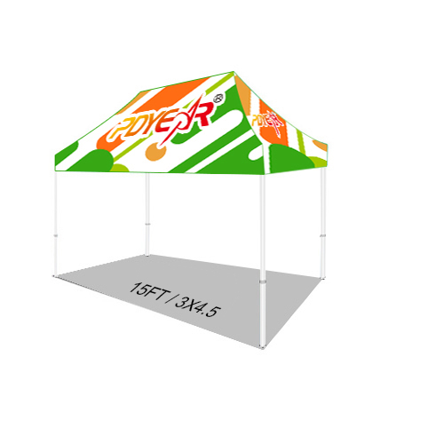 3X4.5/15FT Print Canopy Only(No-Joint)