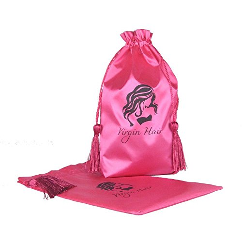 Satin bag with tassel