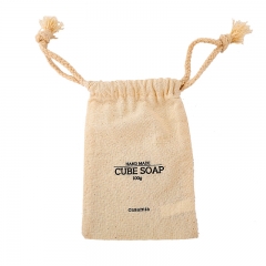Cotton soap bag