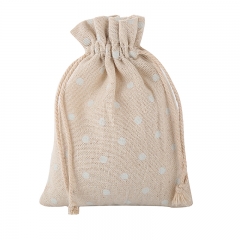 Dot printing cotton bag