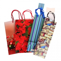 Assorted packaging bags and boxes