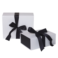 Large Ribbon-Tie Presentation Gift Boxes Available colors