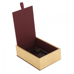 Custom fancy perfume bottle cardboard box with EVA insert
