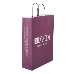 Printed craft paper bag