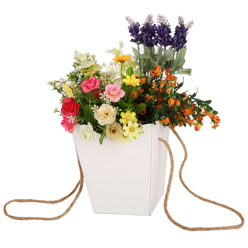 Flower packaging box