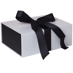 Large Ribbon-Tie Presentation Gift Boxes Available colors