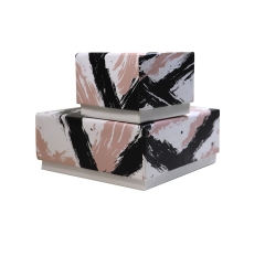 marble printing set up gift box