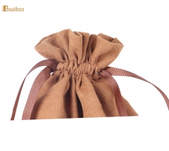 suede jewelry pouch bag