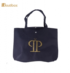 Reusable wholesale zippered non woven tote bag