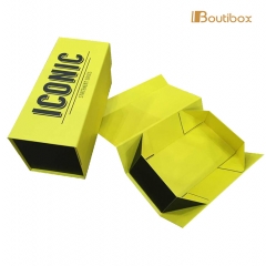 Luxury design clamshell packaging box save shipping fees