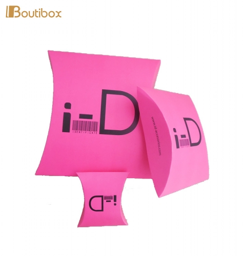 new design pillow box packaging and printing makeup boxes