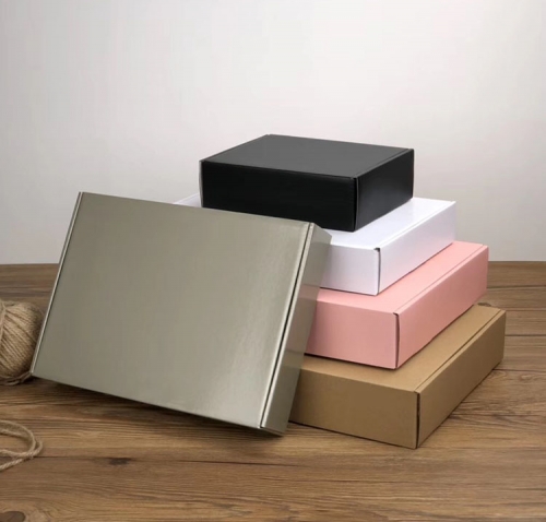 Custom Printed Folding Cardboard Transport Packaging Hat Box, High Quality clothing Box, Box for garment packing