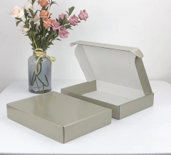 Custom Printed Folding Cardboard Transport Packaging Hat Box, High Quality clothing Box, Box for garment packing