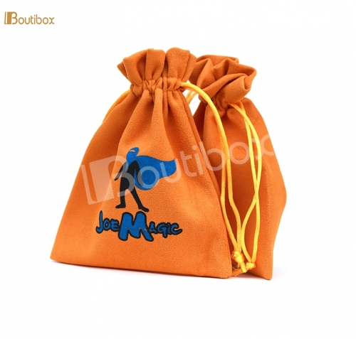 custom velvet drawstring pouch bag