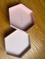 hexagon jewelry box