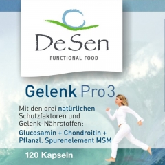 Gelenk Pro3 "Glucosamin+Chondroitin+MSM" - 120 Kapseln