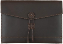 Leather envelope envelope portfolio passport cover envelope protective cover travel documents card case buffalo leather