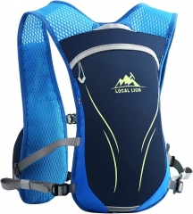 3L Fahrradrucksack Laufrucksack Trinkrucksack wasserdicht Hydration Backpack für Herren Damen Ultraleicht zum Radfahrren Laufen Marathon