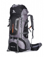 80L hiking backpack, MOLLE, waterproof, trekking backpack, outdoor, bag, waterproof, aluminum alloy carrying support, travel bag, 1.65kg, 80cm*30cm*40cm